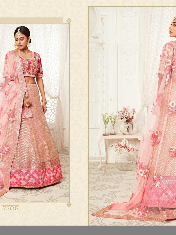 Velvet RIN197 Neo Traditional Vol-2-2726 Lehengas Wedding Collections Festive Collections Wholesale Designer Lehenga Net Fancy Lehenga Velvet Lehenga