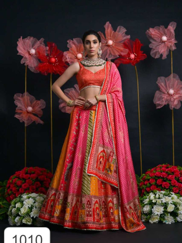 Viscose RIN184 SHLOKA DESIGNER Lehengas Wholesale Designer Lehenga Printed Lehenga Embroidered Lehenga