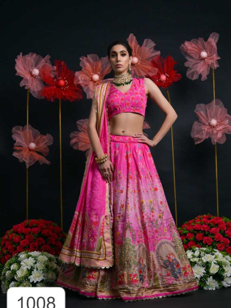 Viscose RIN184 SHLOKA DESIGNER Lehengas Wholesale Designer Lehenga Printed Lehenga Embroidered Lehenga