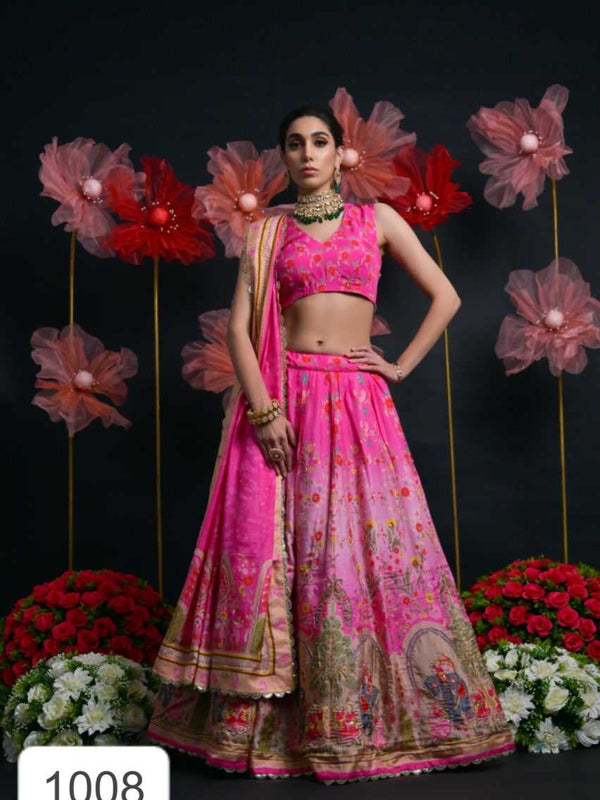 Viscose RIN184 SHLOKA DESIGNER Lehengas Wholesale Designer Lehenga Printed Lehenga Embroidered Lehenga