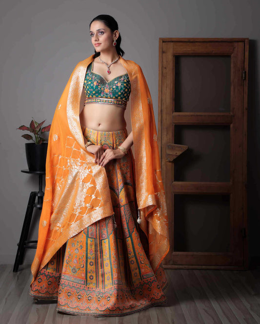 Viscose RIN197 2709 Lehengas Wedding Collections Wholesale Designer Lehenga Haldi Outfits