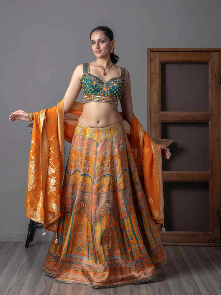 Viscose RIN197 2709 Lehengas Wedding Collections Wholesale Designer Lehenga Haldi Outfits