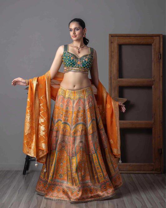 Viscose RIN197 2709 Lehengas Wedding Collections Wholesale Designer Lehenga Haldi Outfits