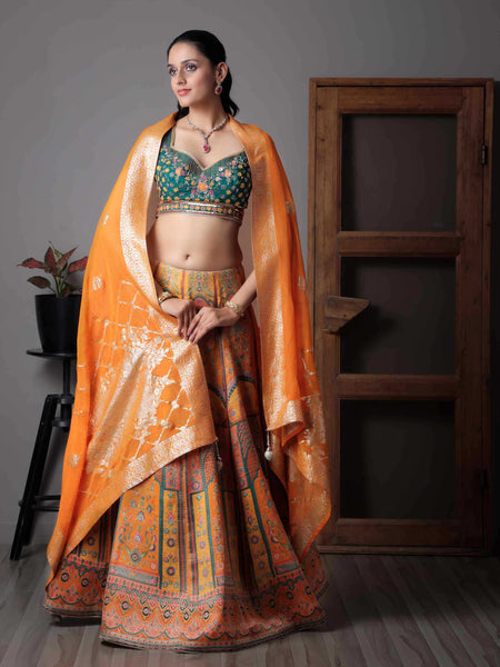 Viscose RIN197 2709 Lehengas Wedding Collections Wholesale Designer Lehenga Haldi Outfits