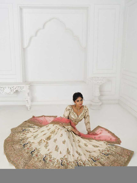 Zari Silk RIN197 4429 Lehengas Wholesale Designer Lehenga Fancy Lehenga Bridal Lehenga